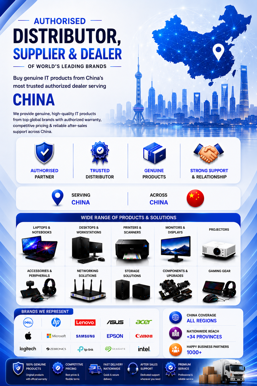 Comprehensive IT Product Portfolio China
