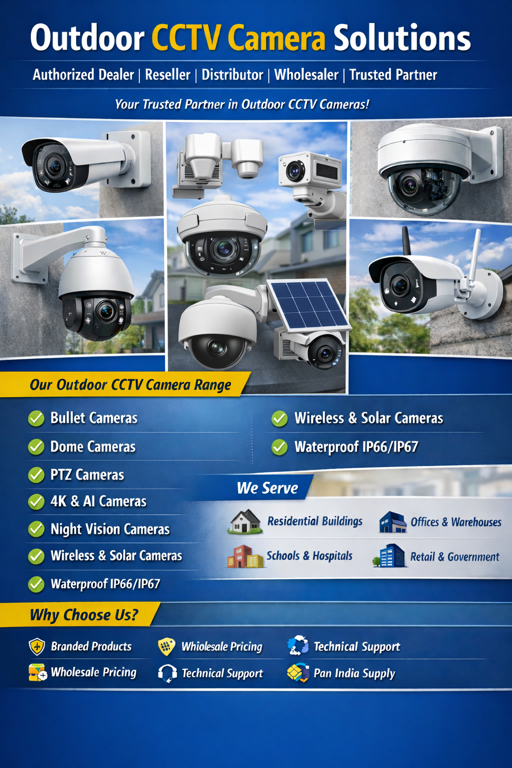 Outdoor CCTV Camera Dealer India