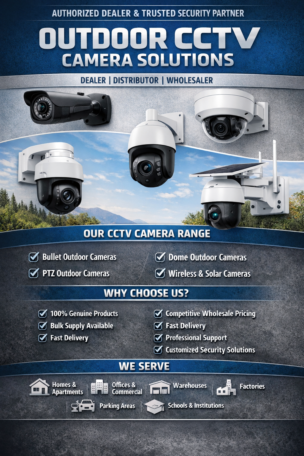 PTZ Outdoor CCTV Camera India