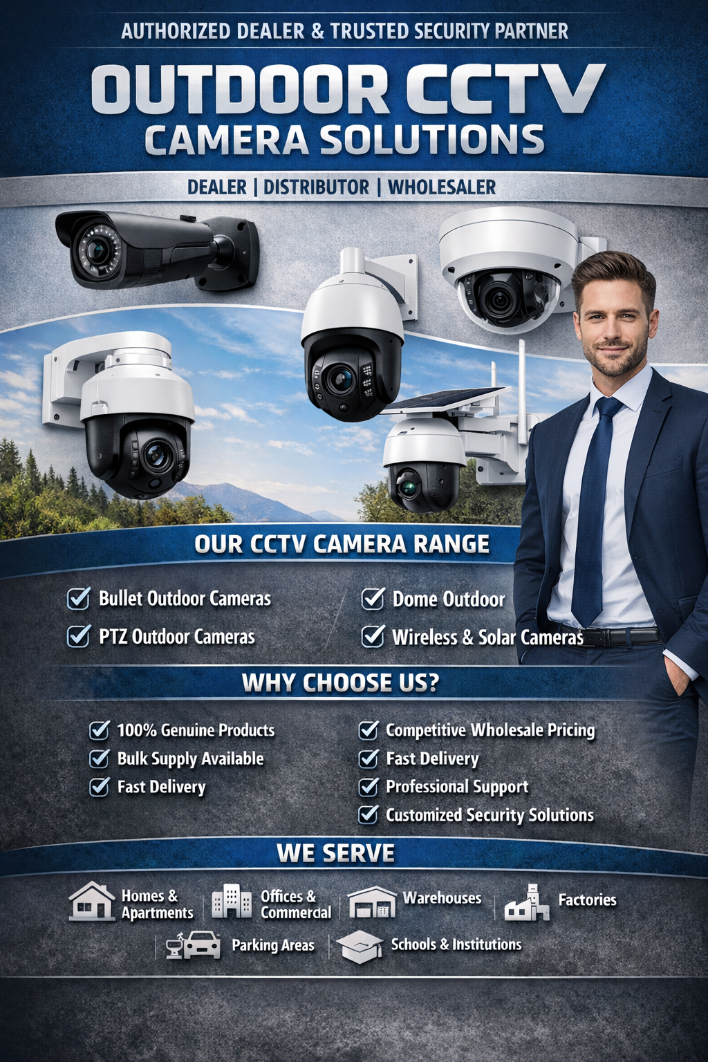 Smart City Outdoor CCTV Camera Systems