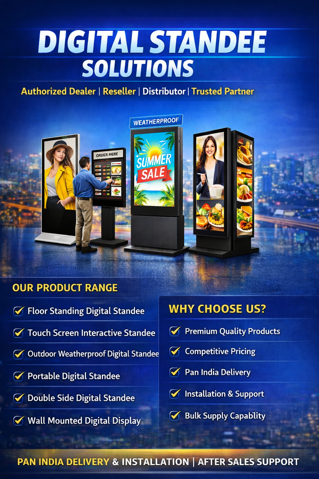 Interactive Digital Standee India