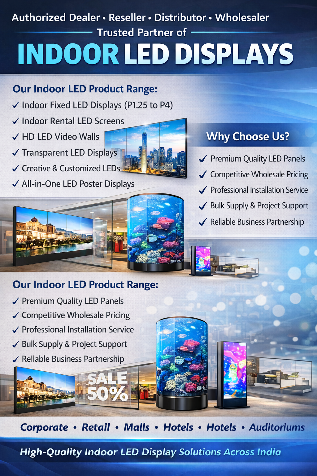Indoor LED Display Dealer India