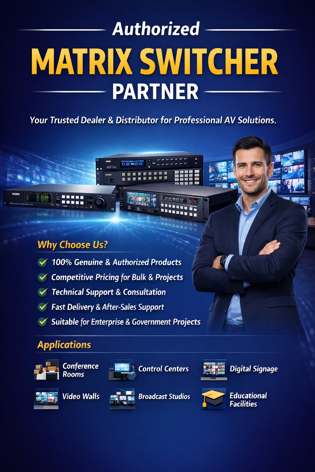 HDMI Matrix Switcher India