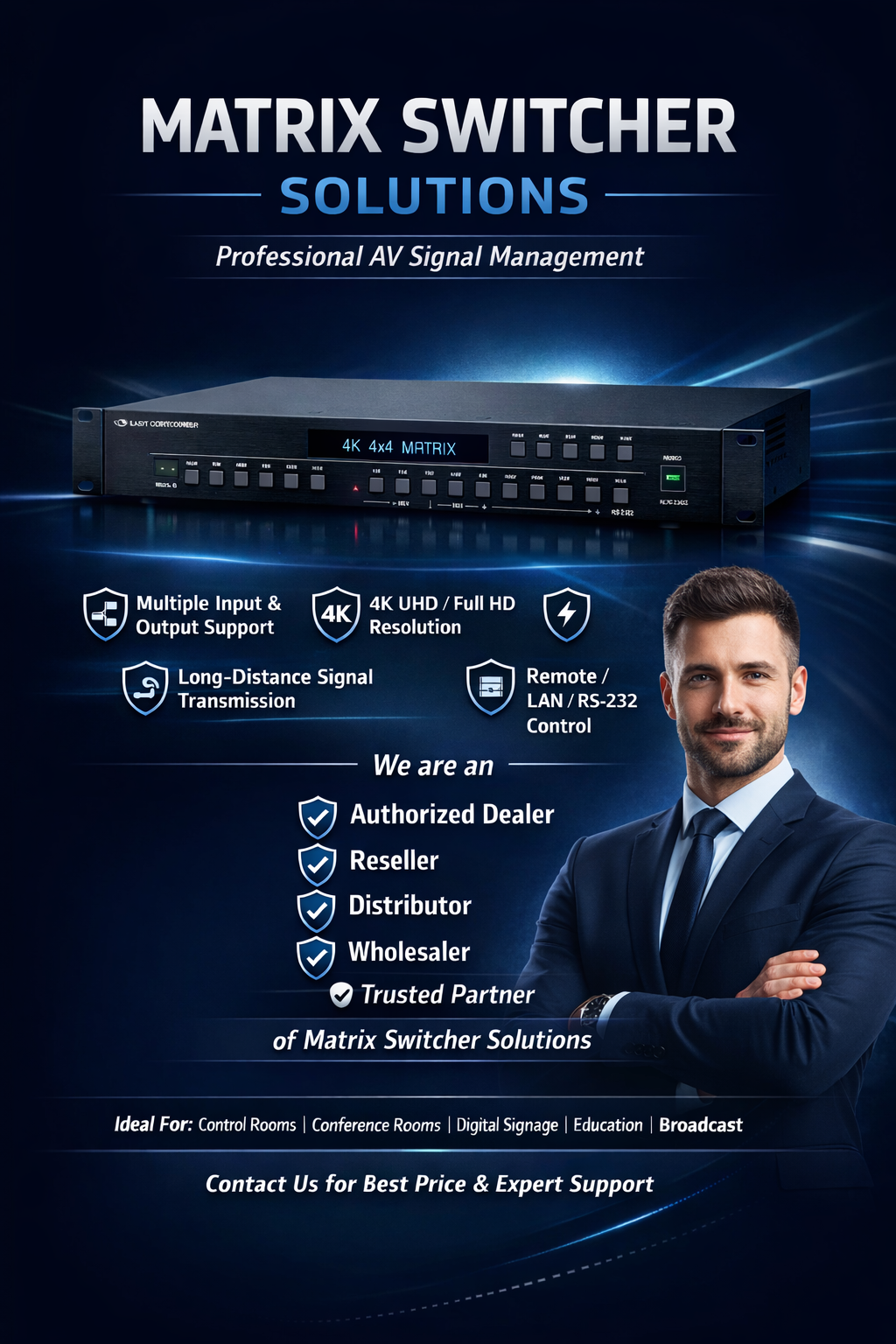 Modular Matrix Switcher India