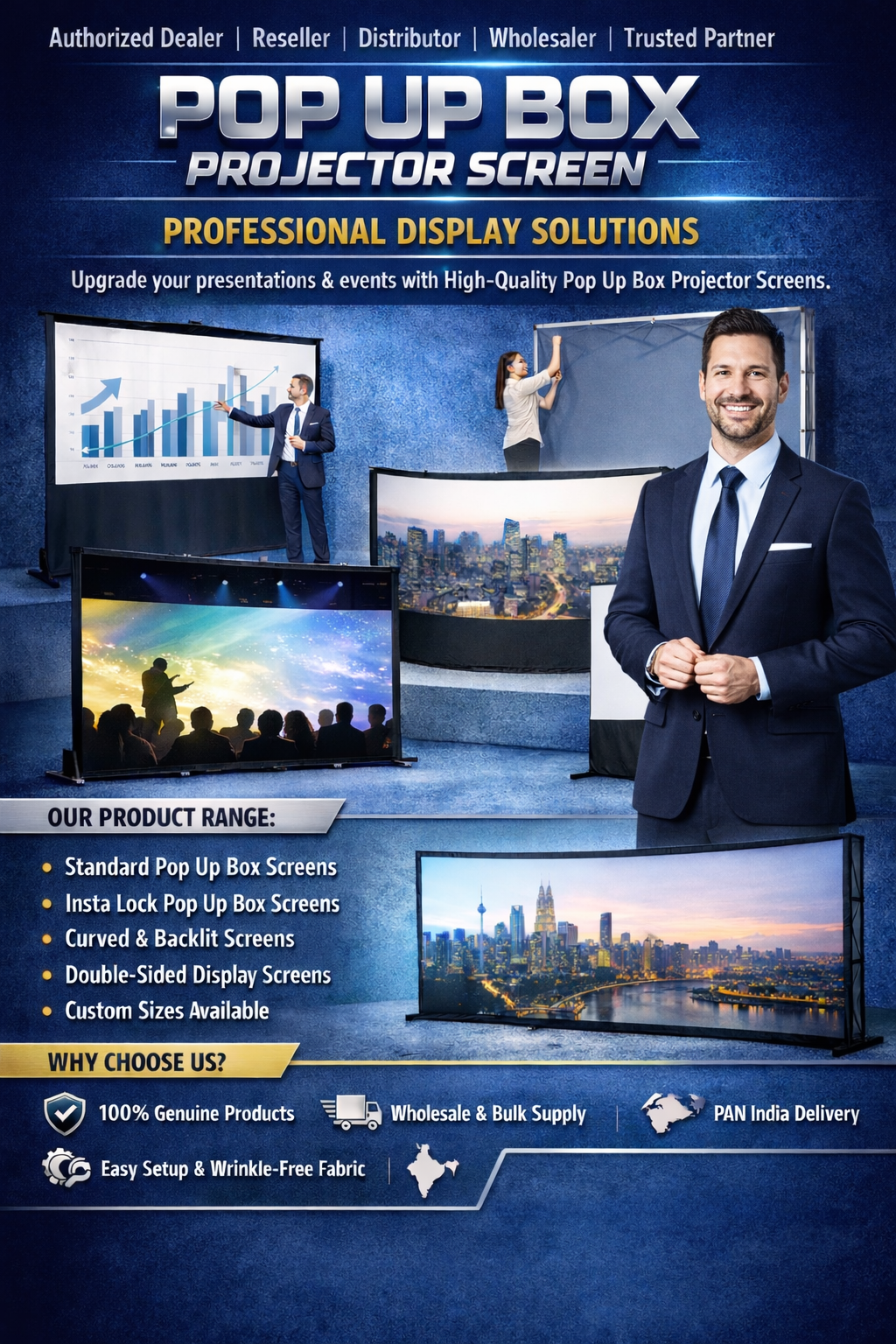 Conference Table Pop Up Box India