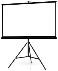 Portable Tripod Projector Screen Leh