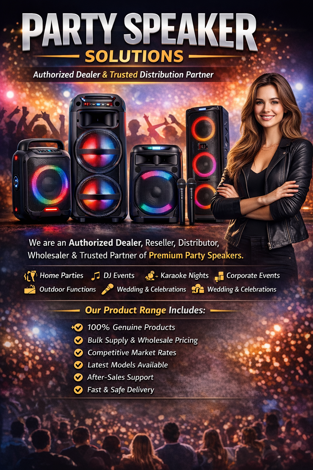 Party Speaker Dealer India