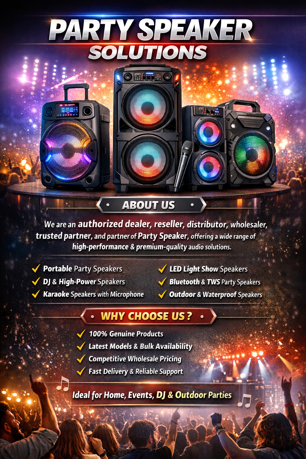 Trolley Party Speaker India