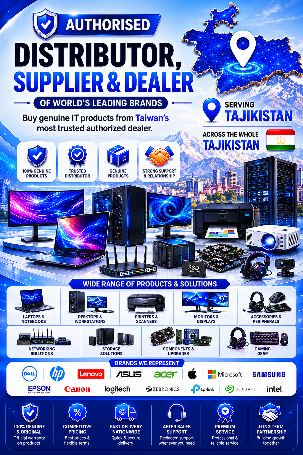 Comprehensive IT Product Portfolio Tajikistan