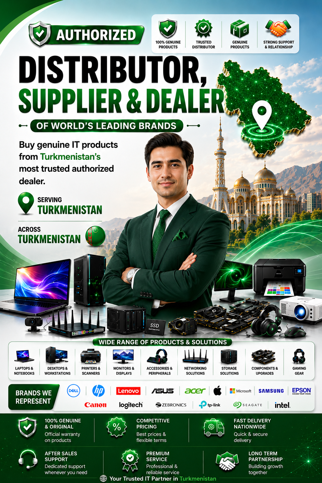 IT Peripherals and Keyboards Turkmenistan
