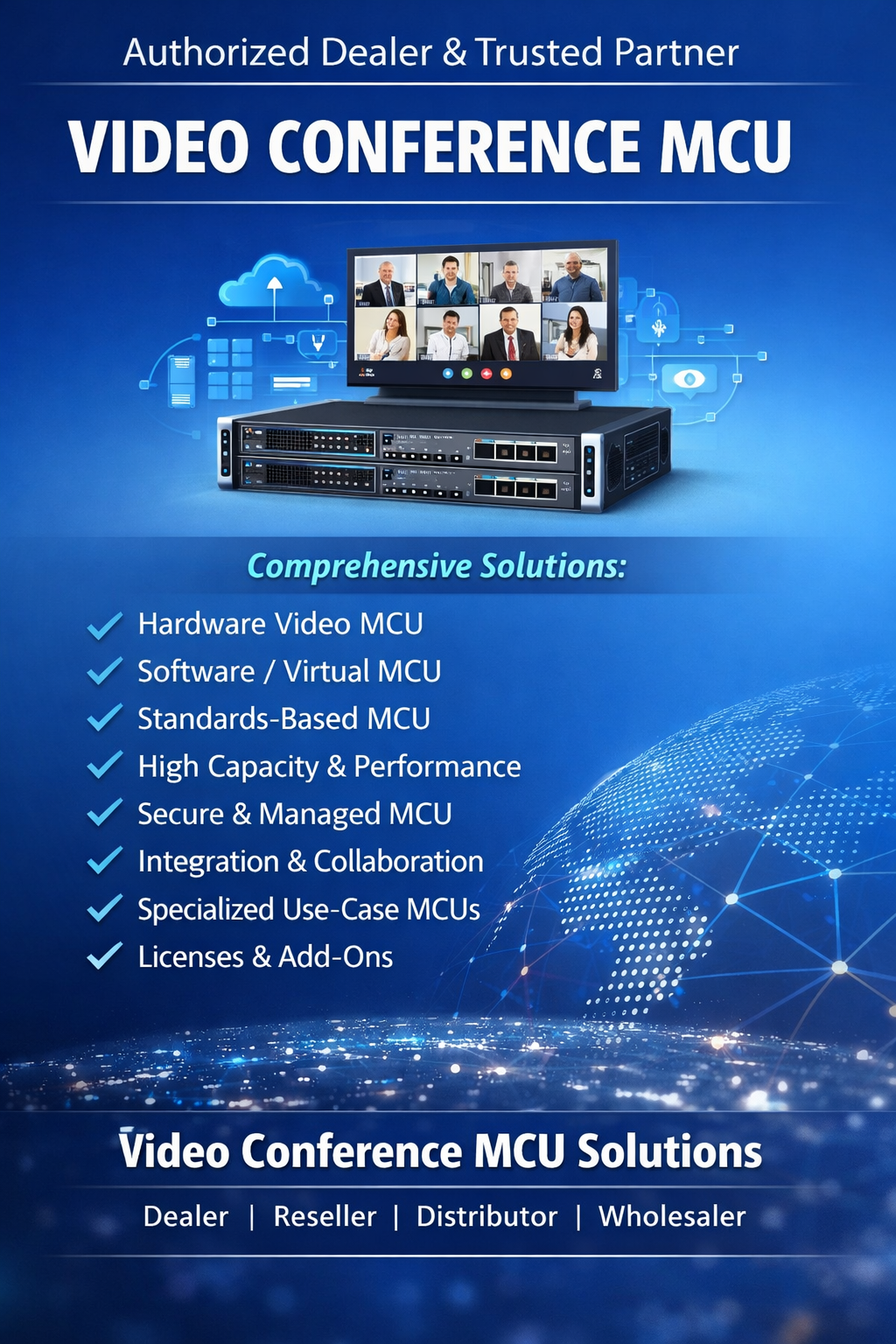 POLYCOMRMX Video Conference MCU Government & Smart City Solutions