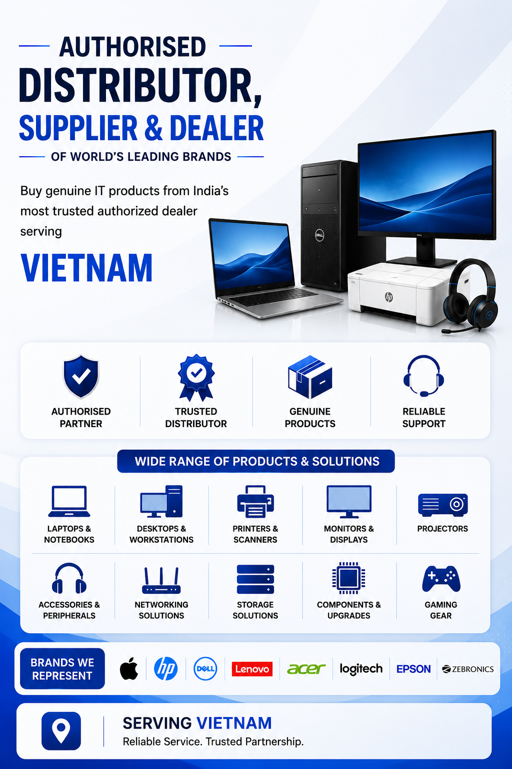 Comprehensive IT Product Portfolio Vietnam