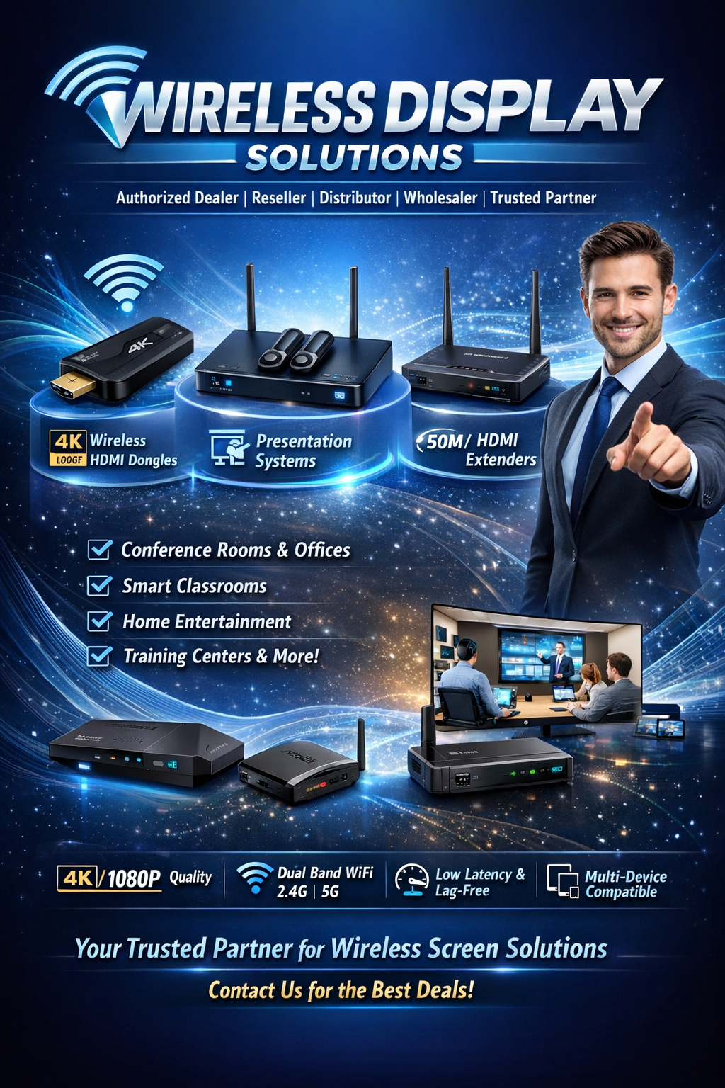 Wireless Display Dealer India